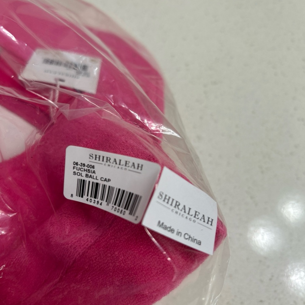 Shiraleah Fuschia Pink Baseball Cap NEW - Picture 5 of 6